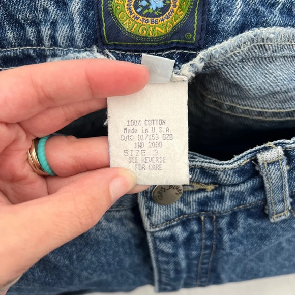 Vintage 90s Women's Paris‎ Blues Bootcut/Flare Jeans Blue Size 3 - Picture 7 of 9